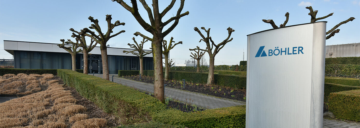 buitenaanzicht van het Böhler-gebouw België
